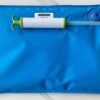 VM1 veterinary vacuum positioning mat - blue polyurethane mat with vacuum valve and manual pump with connecting tube