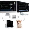 VM14Pro veterinary monitor connected to central monitoring stations through a wireless router