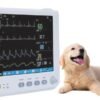 vm9-bedside.jpg VM9 compact veterinary monitor shown beside a canine patient for scale